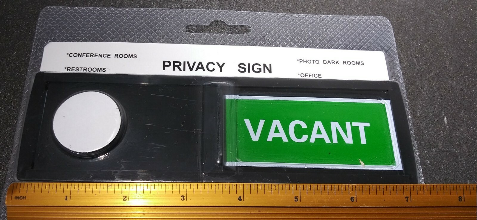 Privacy Sign Vacant Occupied Use Privacy Room Sign Indicator For Home Office NEW