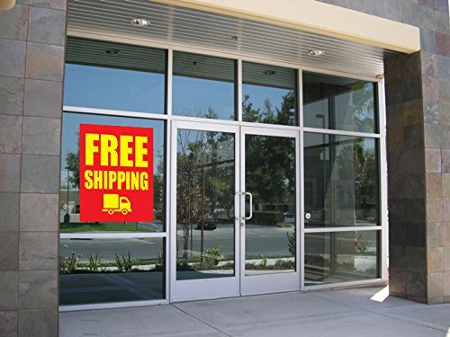 Business Retail Display Sign | Full Color Window Display Signs | 18&Prime;w x 24&Prime;h Inc