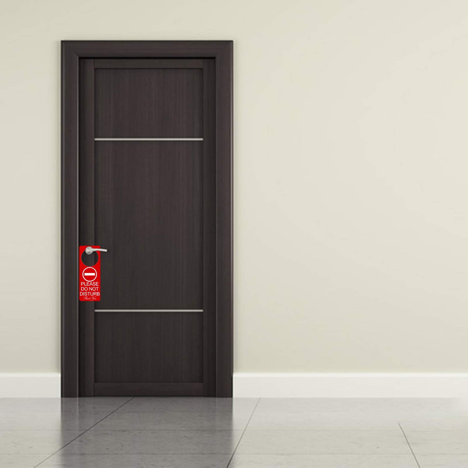 Do Not Disturb Door Hanger Sign 2Pack Double Sided Please Do Not Disturb on F…