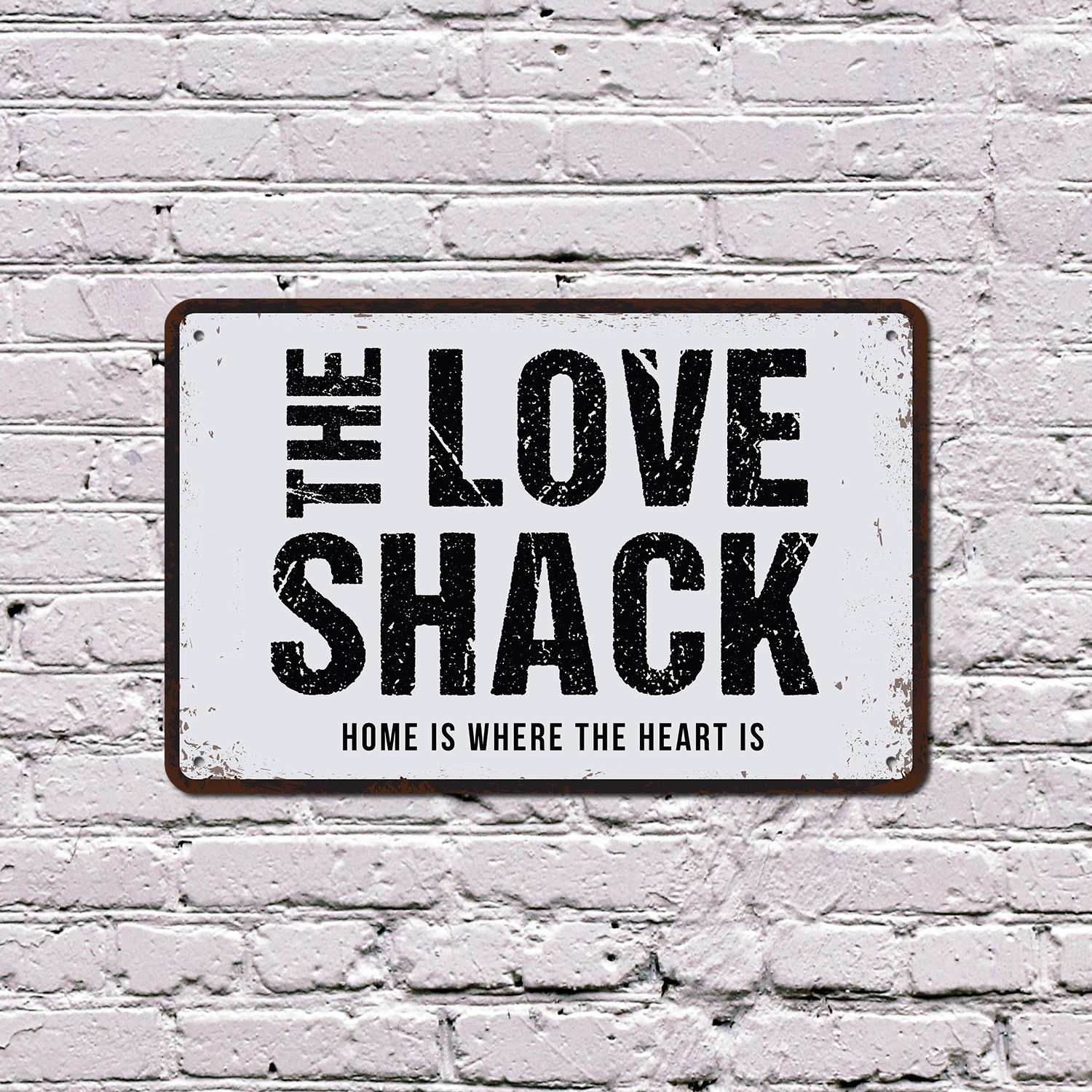 Love Shack Sign Good Vibes Only Durable Perfect for Bedrooms Cabins Game Rooms
