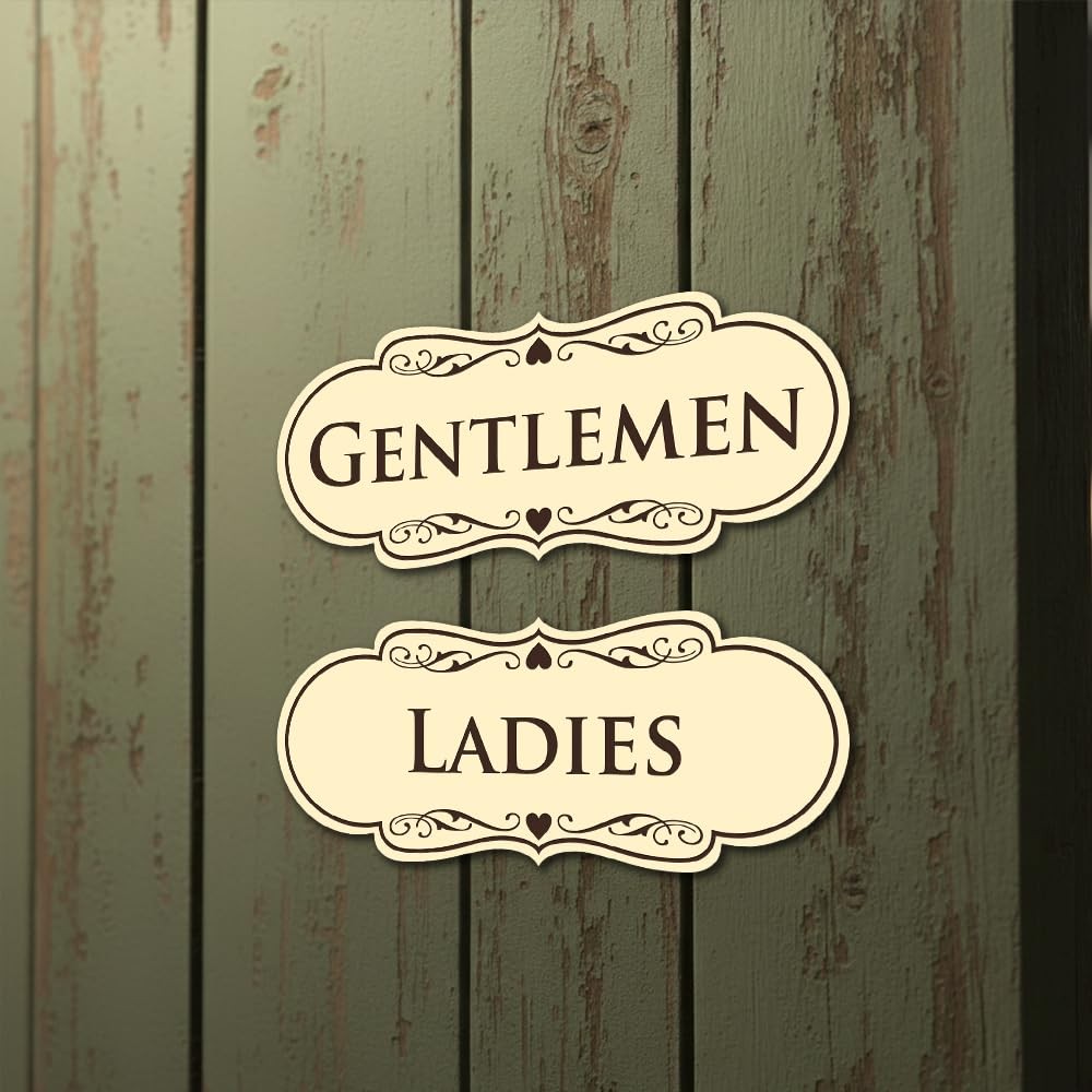 Designer LADIES GENTLEMEN 2Pack Black/Gold Large 1 Pack