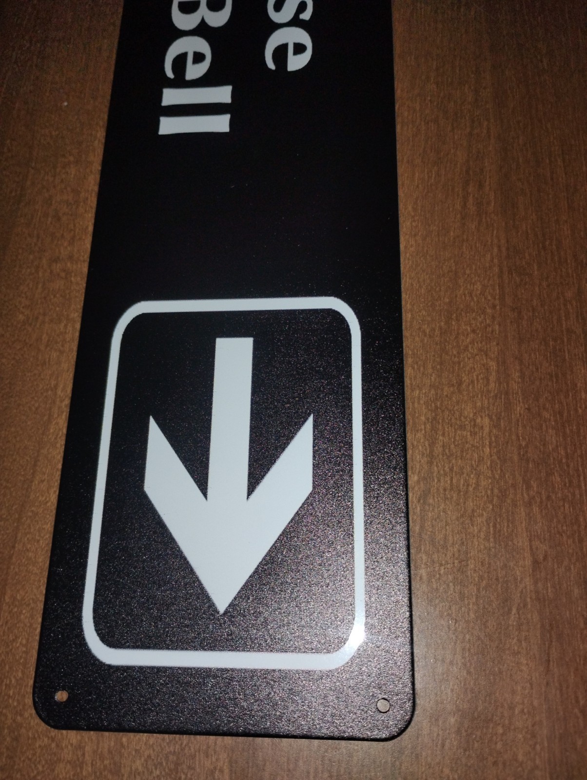 Please Ring Bell Classic Arrow Metal Sign For Home/Office Men Women 15.5&Prime;X3.75&Prime;