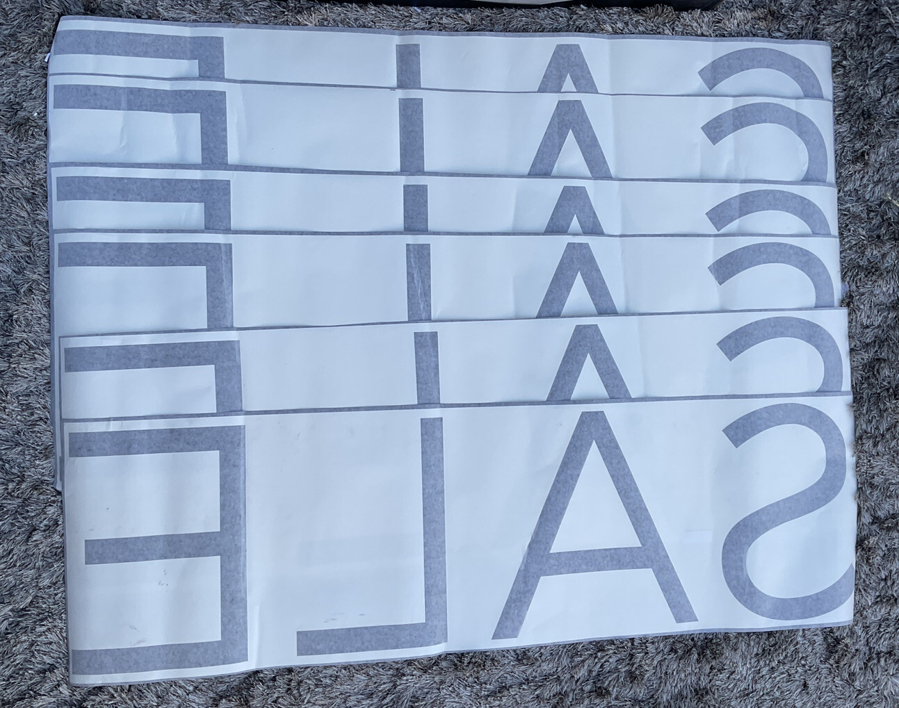 Window Sticker SALE Shop Retail Store Display Sign 24&Prime; +60&Prime; Vinyl Decal Graphic
