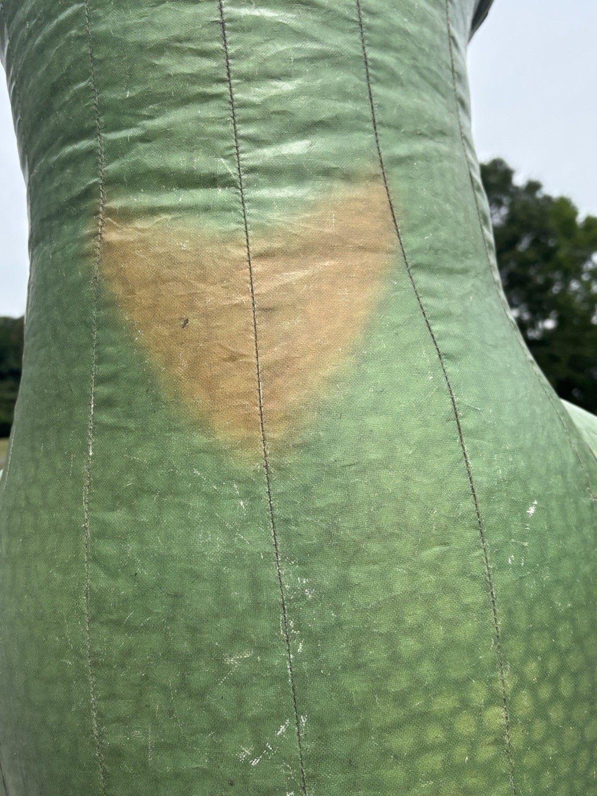 Inflatable Geico Gecko Advertising Approx 8 Feet Tall With Blower