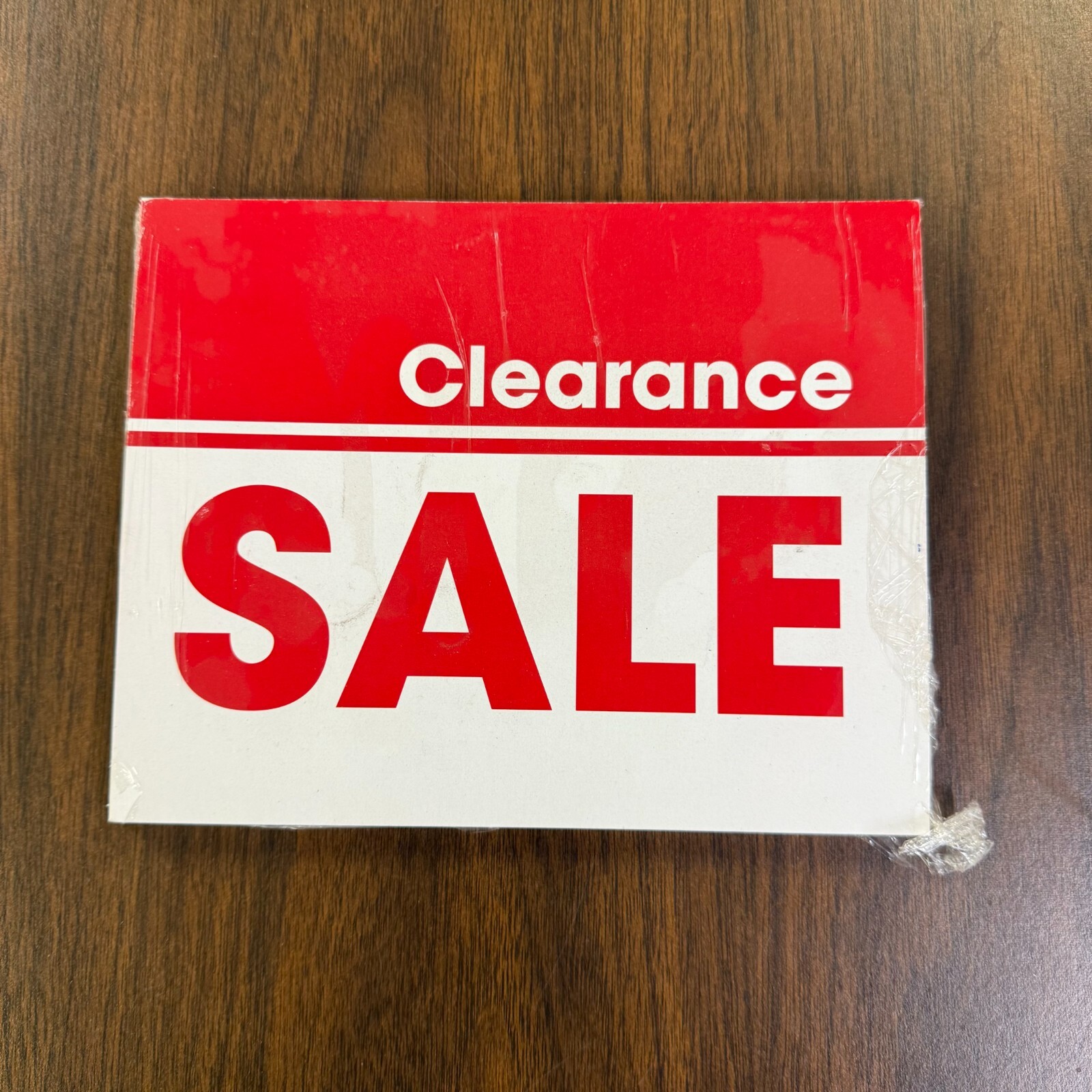 Clearance Sale Gondola Retail Shelf Signs-Price Cards-30pieces-5.5&Prime;x7&Prime;