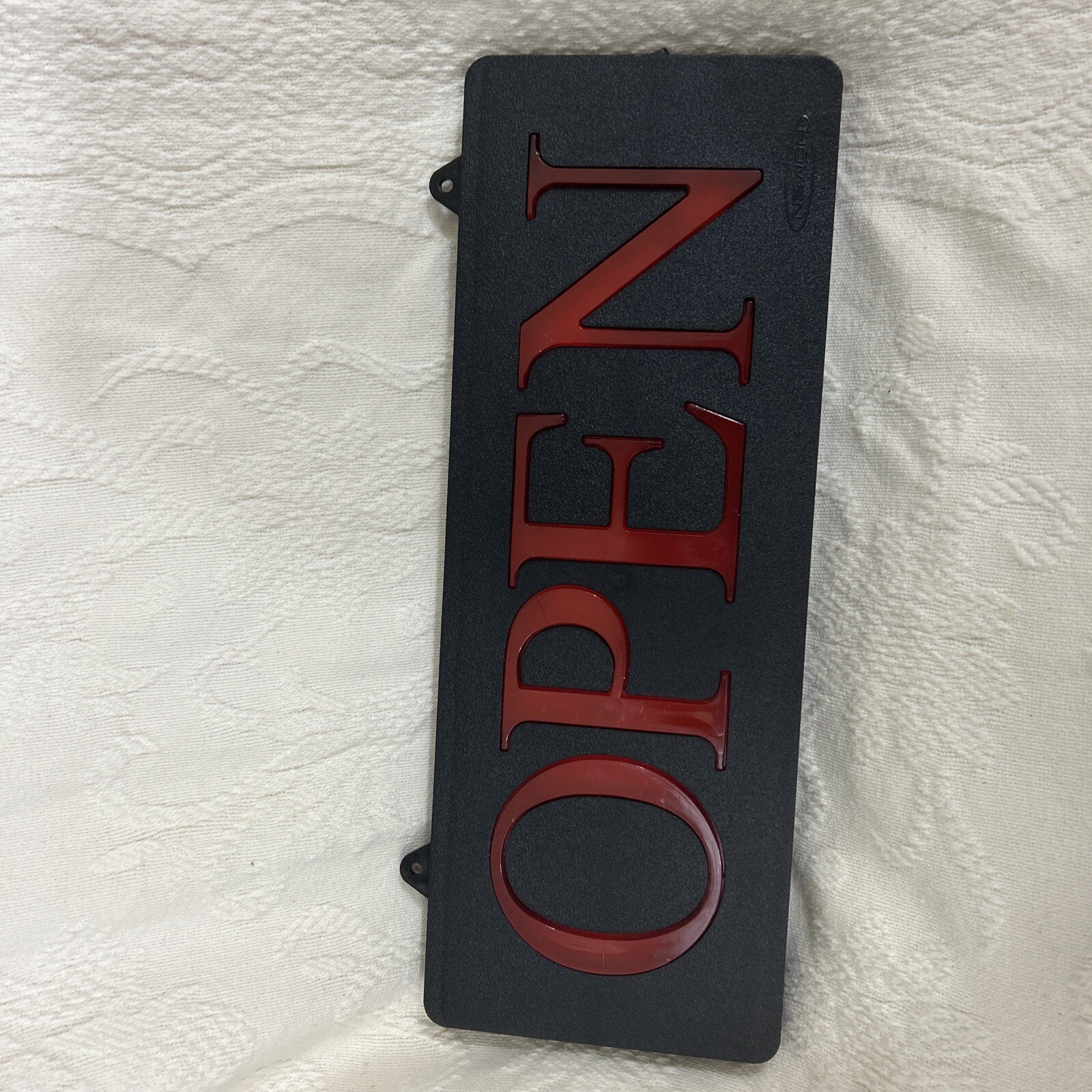 13-1/4&Prime; x 5&Prime; x 1&Prime; Newon Open Sign Business Use