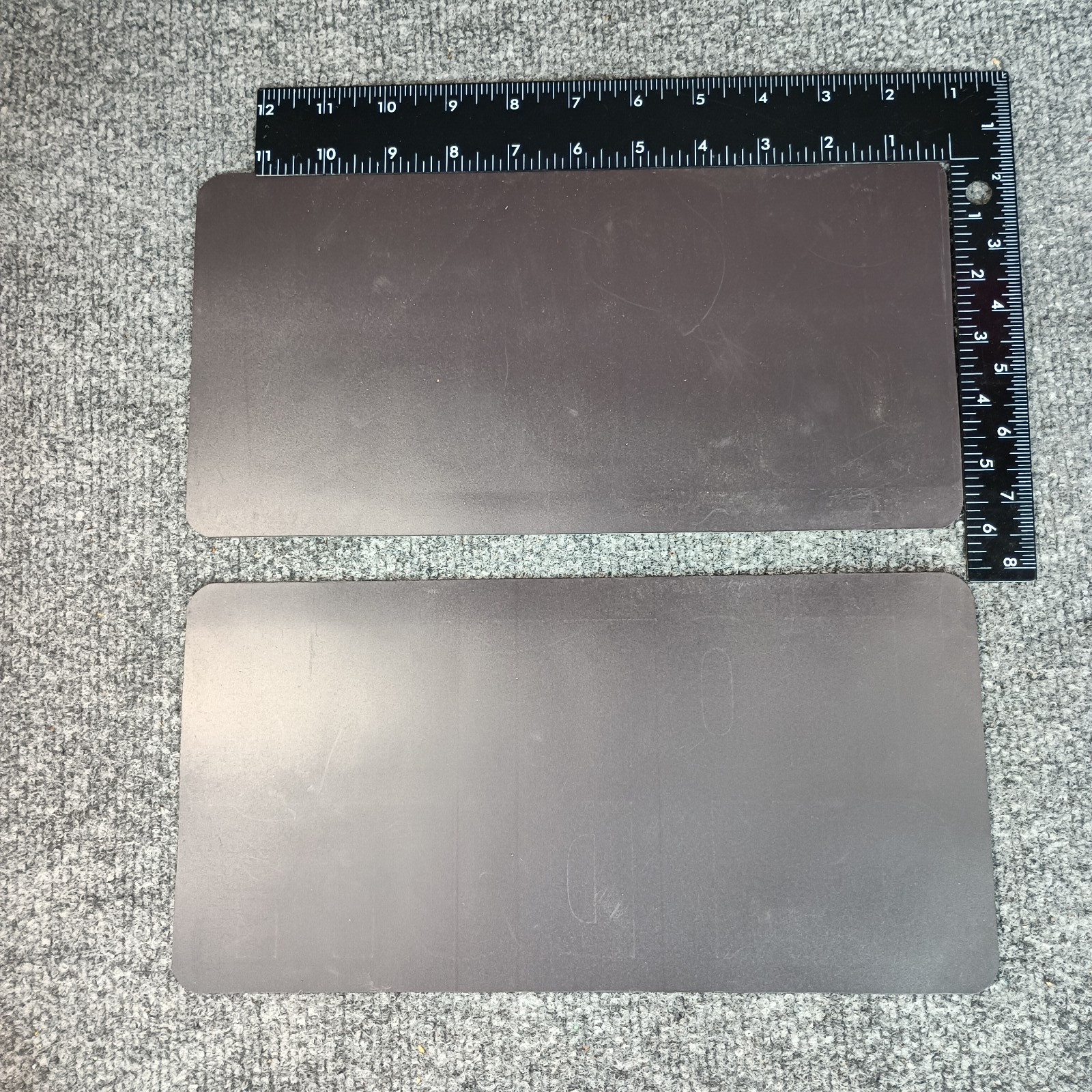 Notary On Duty Magnetic Car Door Signs Lot 2 6×12 Red White