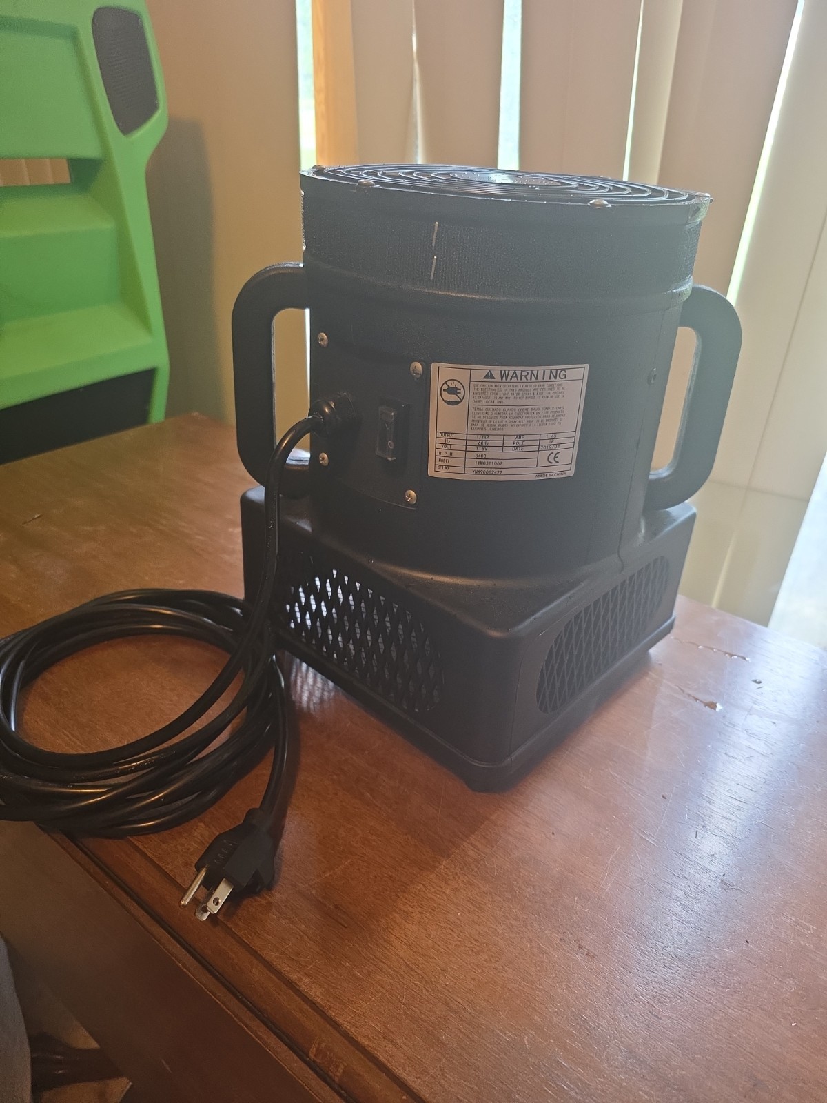 Electric Blower Fan 1/4HP w/ Now Hiring Inflatable Air Dancer Tube Man