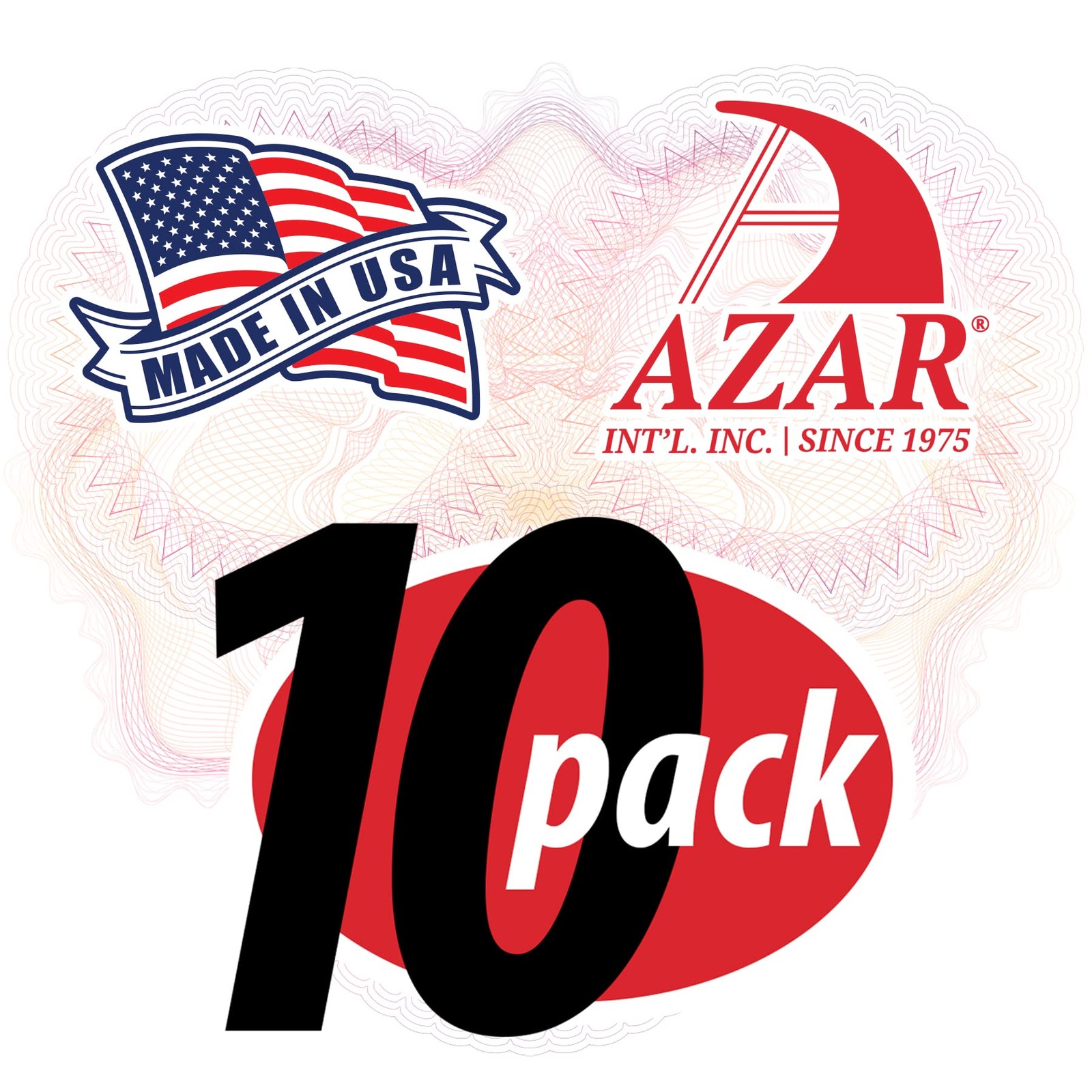 Azar Displays 142745 4.25&Prime; W x 11&Prime; H 4.25 in W x 11 H Vertical, Clear