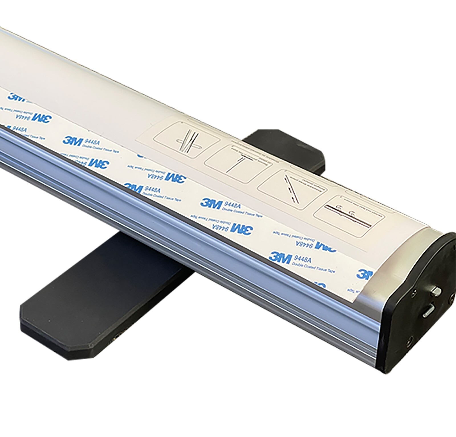 Standard Retractable Banner Stand with Carrying padded Canvas Bag and Box