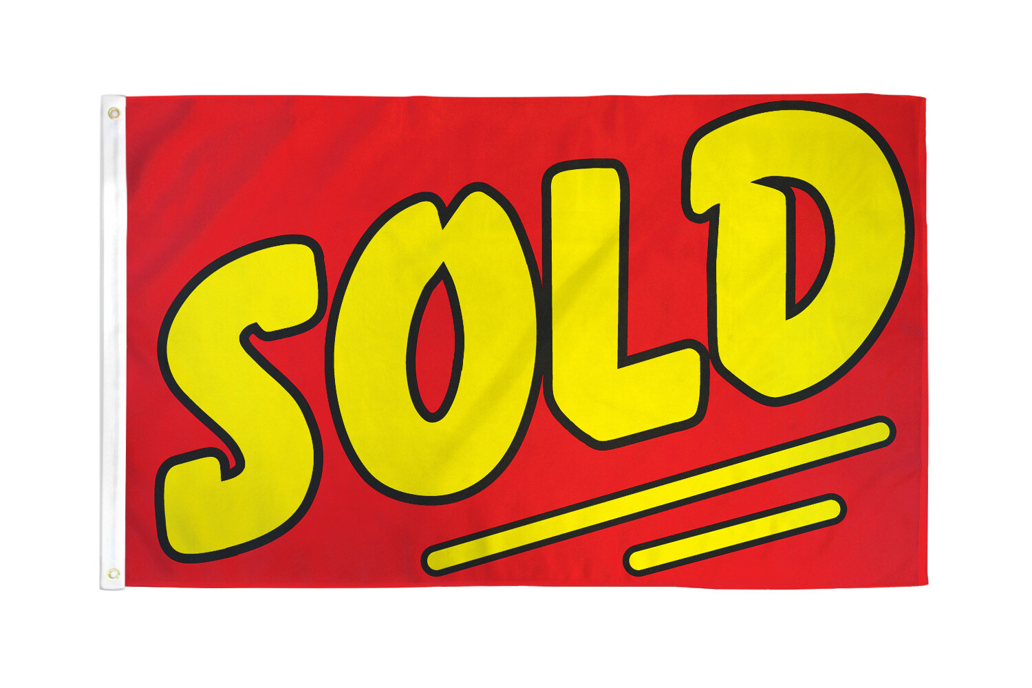 Sold Flag 3x5ft Sold Banner Sign Real Estate Flag Dealership Flag Just Sold Flag