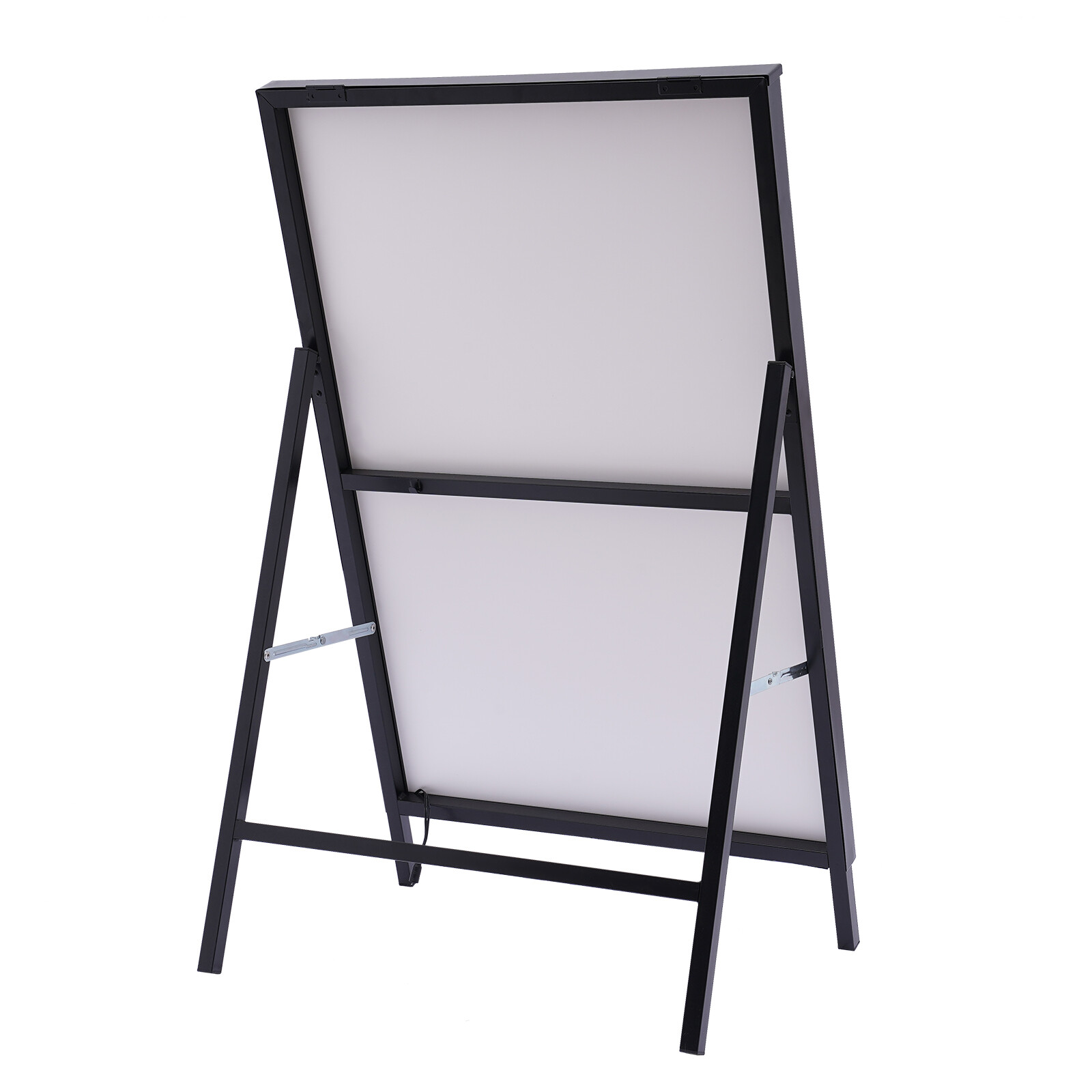 Floor Standing LED Movie Poster Frame Lightbox 24V 36W 23.6 × 35.4 In Black