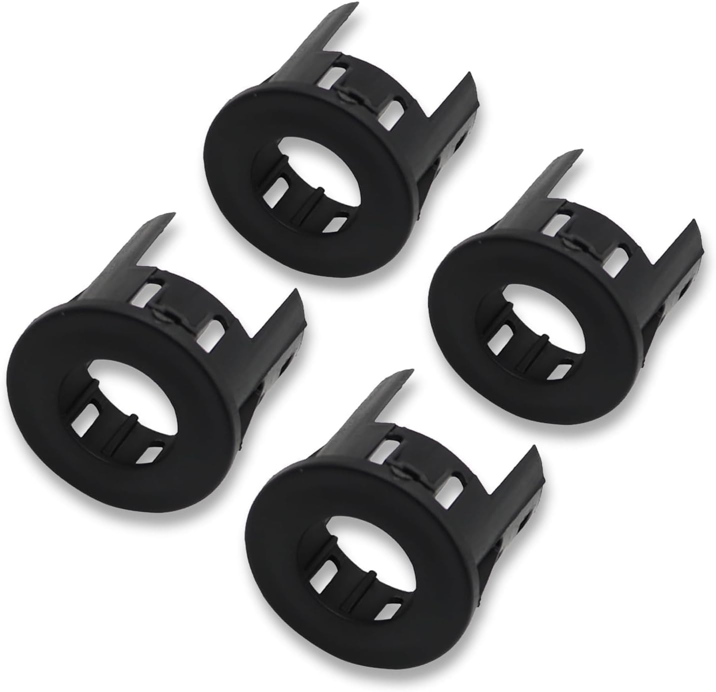 4PCS Parking Sensor Mount Bracket Bezels for 2014-2018 Ram 1500 2019 Classic