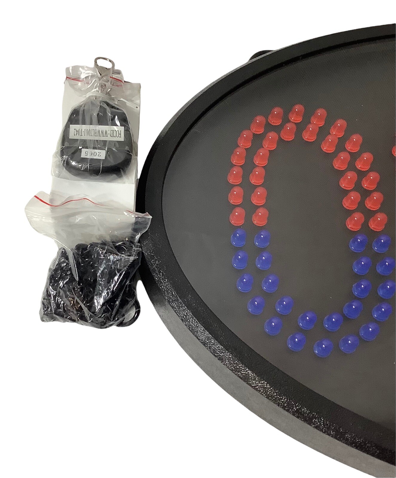 Green Light Innovations OPEN LED Sign 13&Prime; x 21&Prime; Red Blue Animated – See VIDEO
