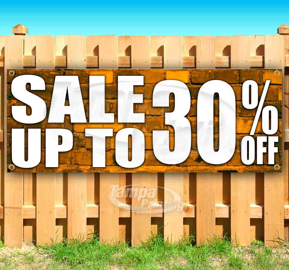SALE UP TO 30% OFF Advertising Vinyl Banner Flag Sign Many Sizes USA DEALS