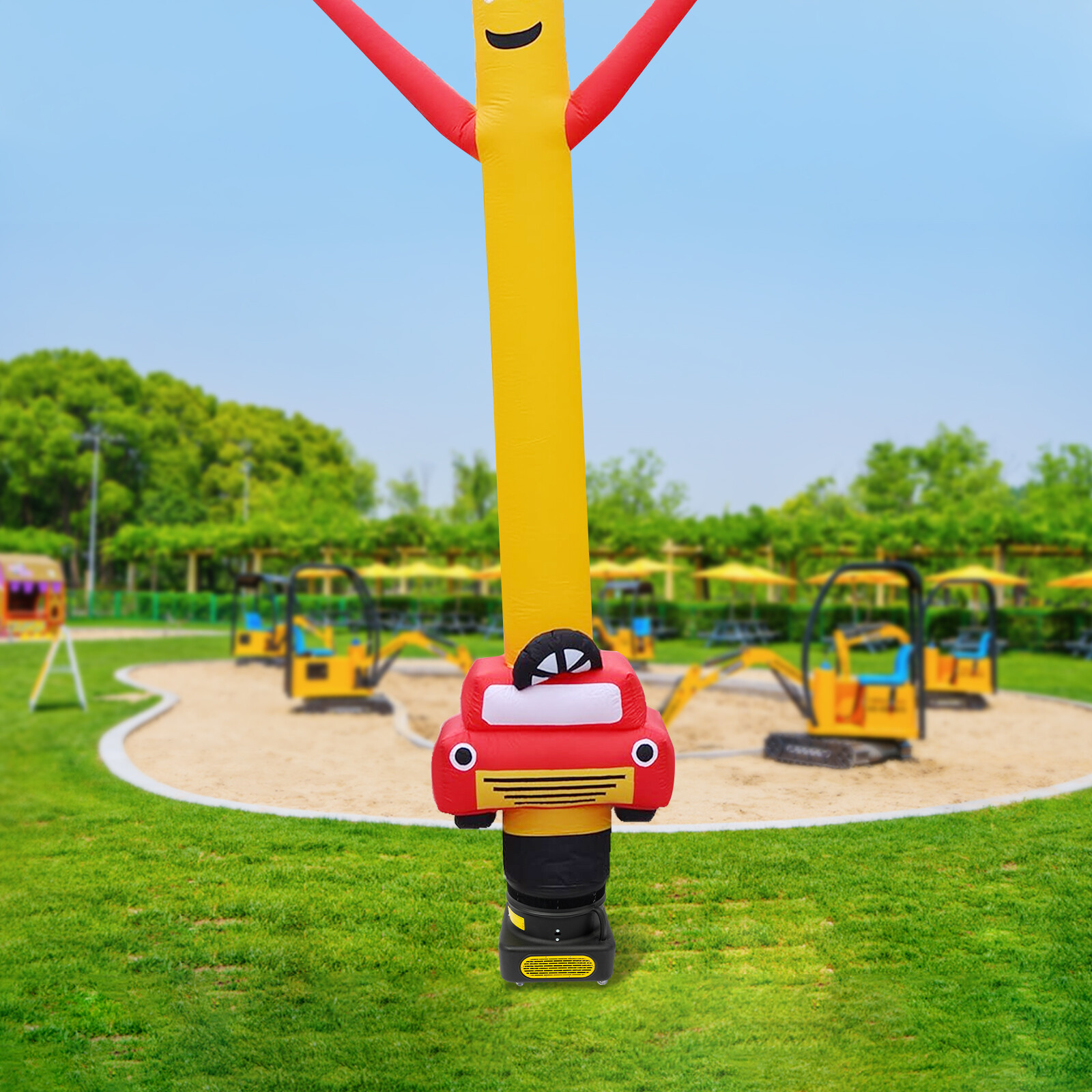 Commercial Air Blower Fan for Wacky Waving Inflatable Tube Man 1 HP