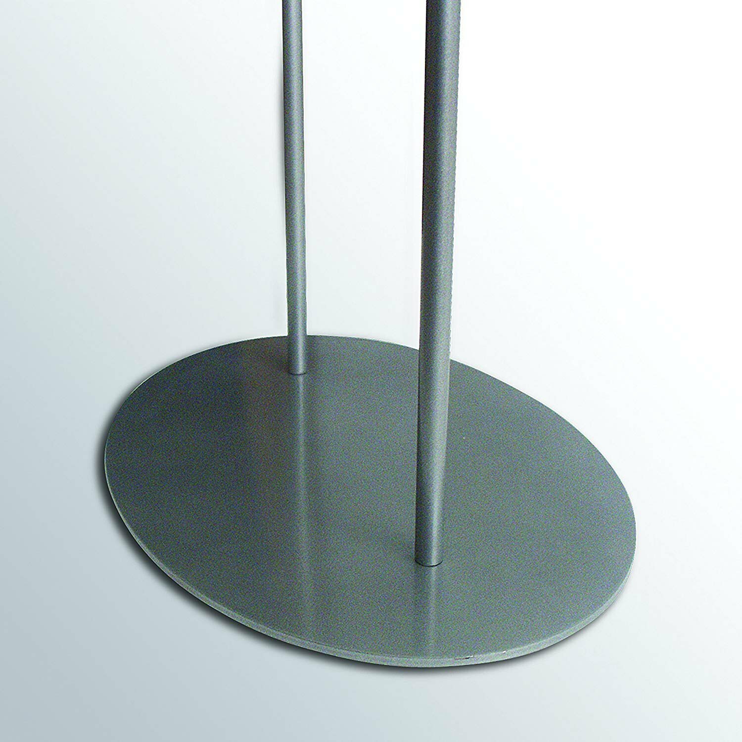 Metal Oval Base Poster Stand Infoboard Double Sided Sign Holder Slide-In 22×28&Prime;