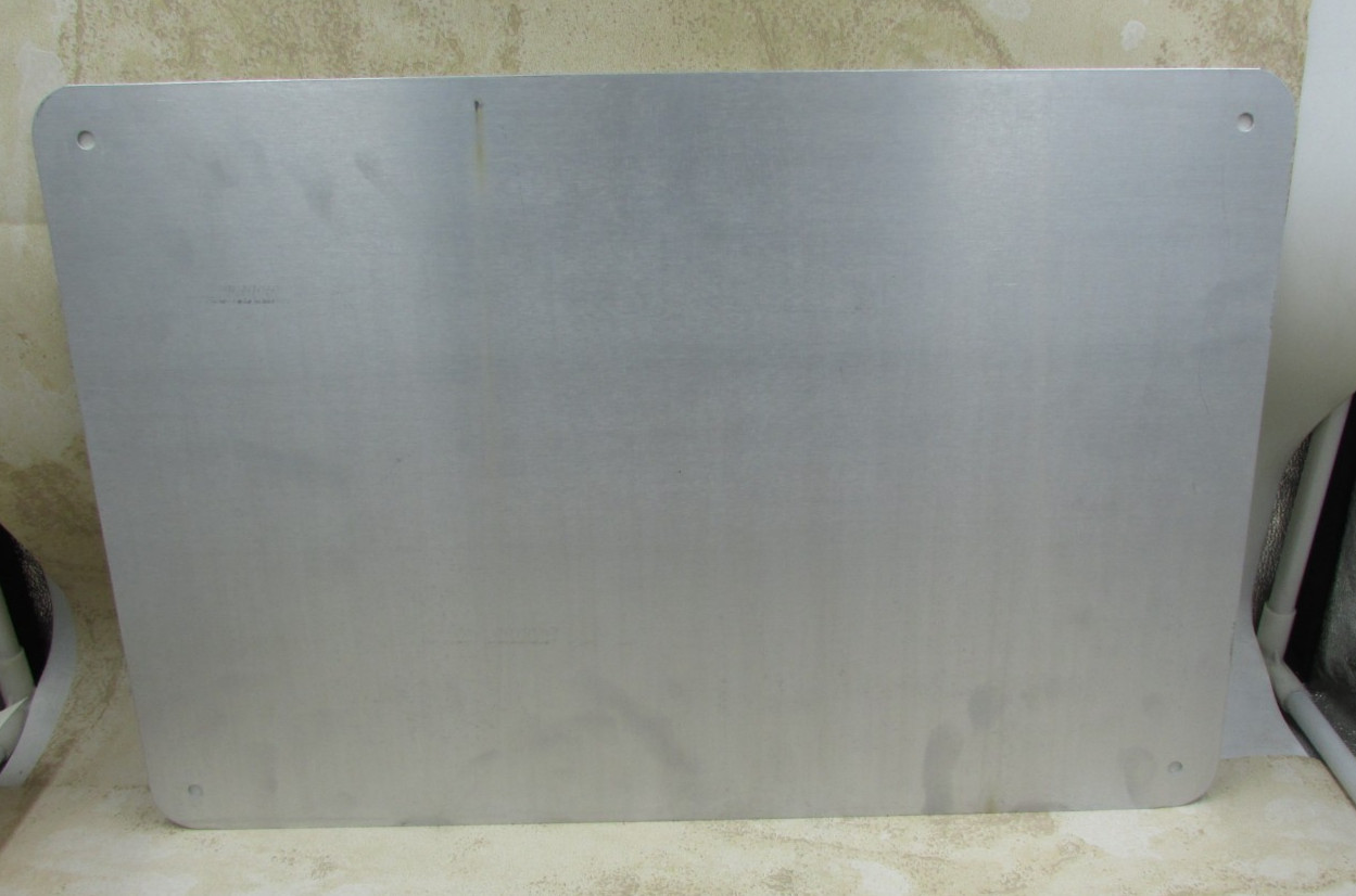 ULINE (Now Hiring) Metal Aluminum Sign, 4 Pre-Drilled Holes In Corners 18&Prime; X 12&Prime;