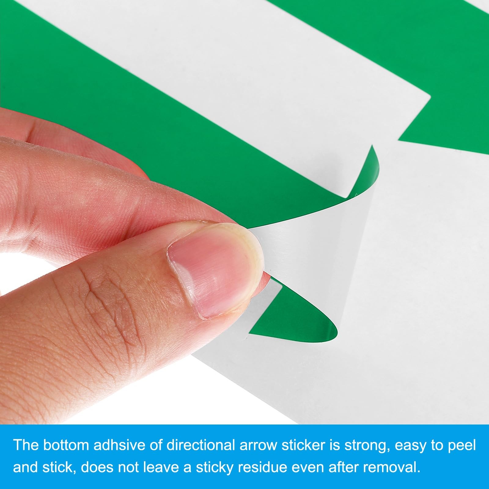 Directional Arrow Sticker, 9 Pack PVC Removable Self Adhesive Waterproof Floo…