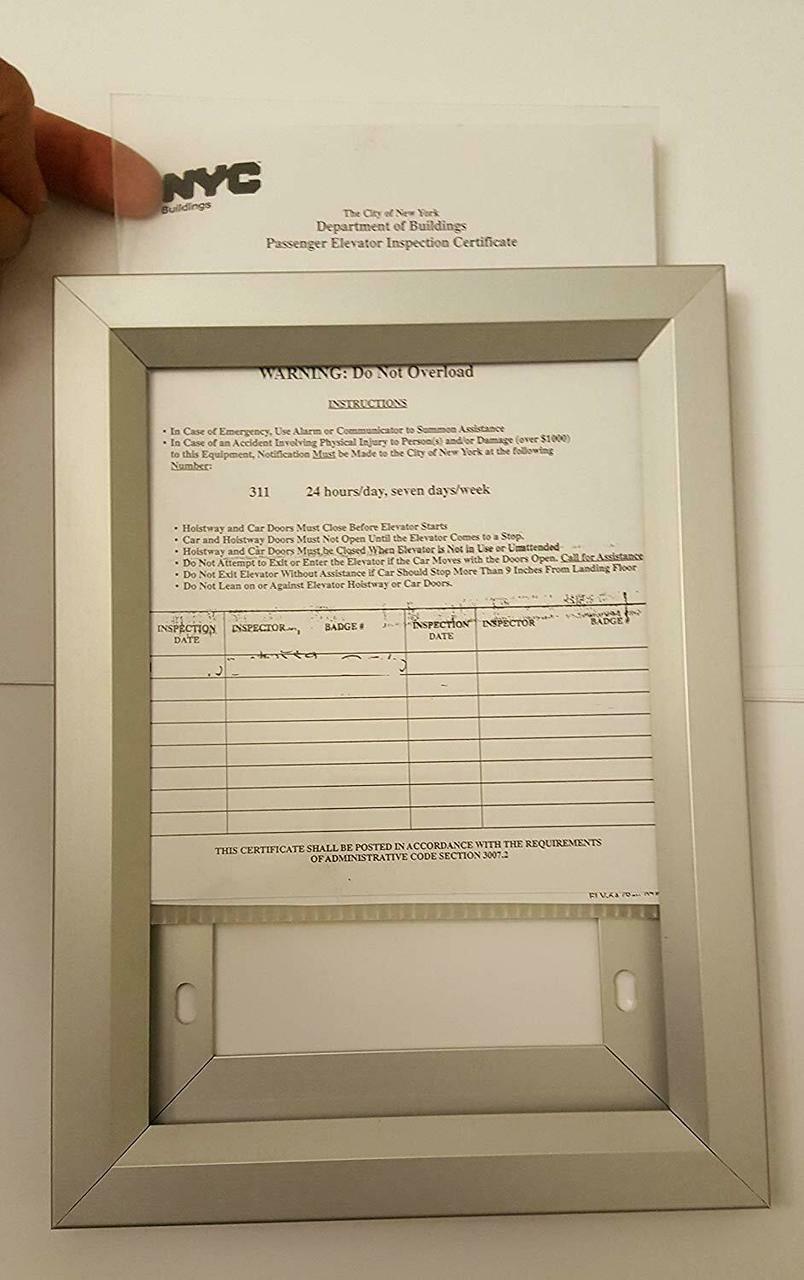 Inspection Frame 6&Prime; X 9&Prime; (Heavy Duty – Aluminum)-REF24-1027