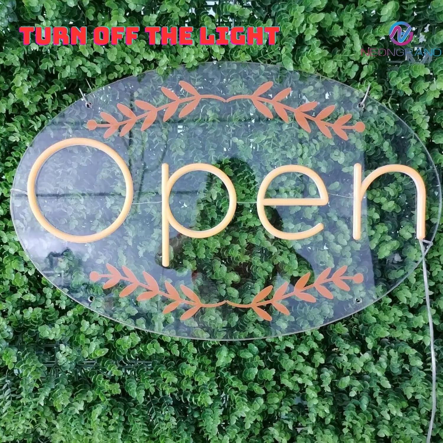 Bright LED Open Sign for Business – Vintage Style 24×15.5&Prime; with Remote