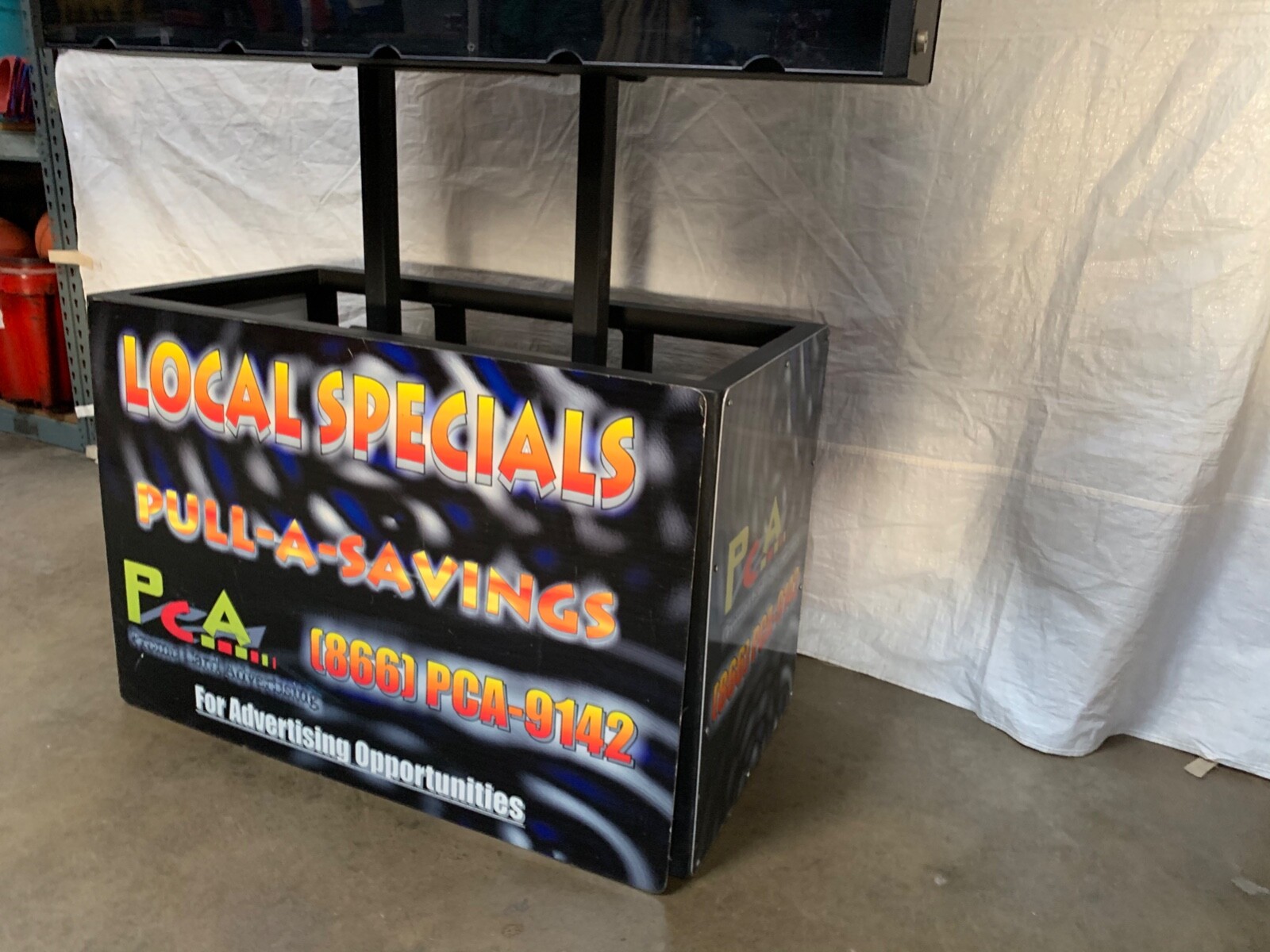 Advertising Display Units Make $30k+ Selling Ad Space in your Business Location
