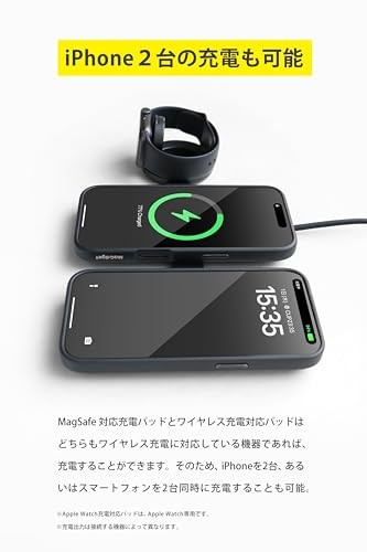MagSafe 3-in-1 Magnetic Wireless Charger Foldable for iPhone Watch AirPods