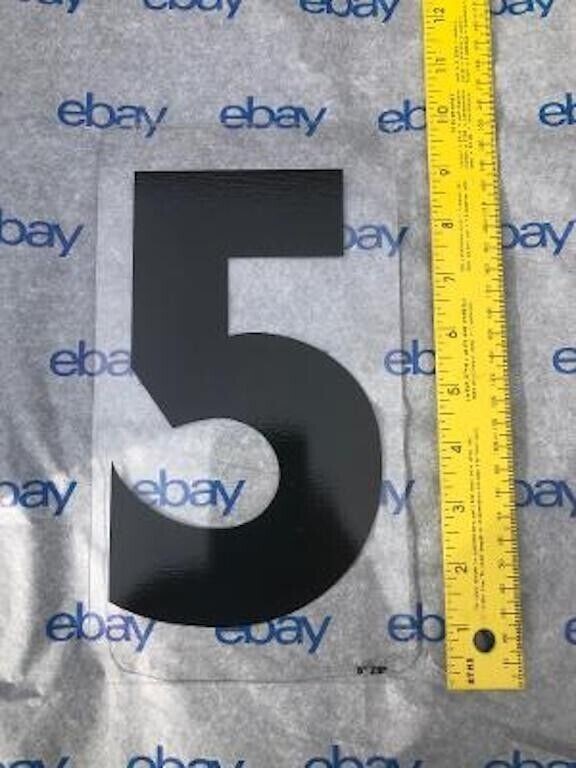 8 inch zip number changeable outdoor signage marquee NUMBERS Number 5