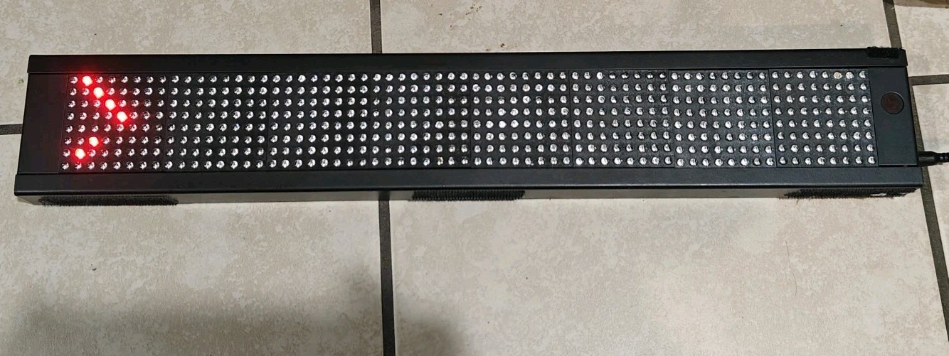 Digitech 21 Inch Sign LED Programmable Display DM200 NO REMOTE