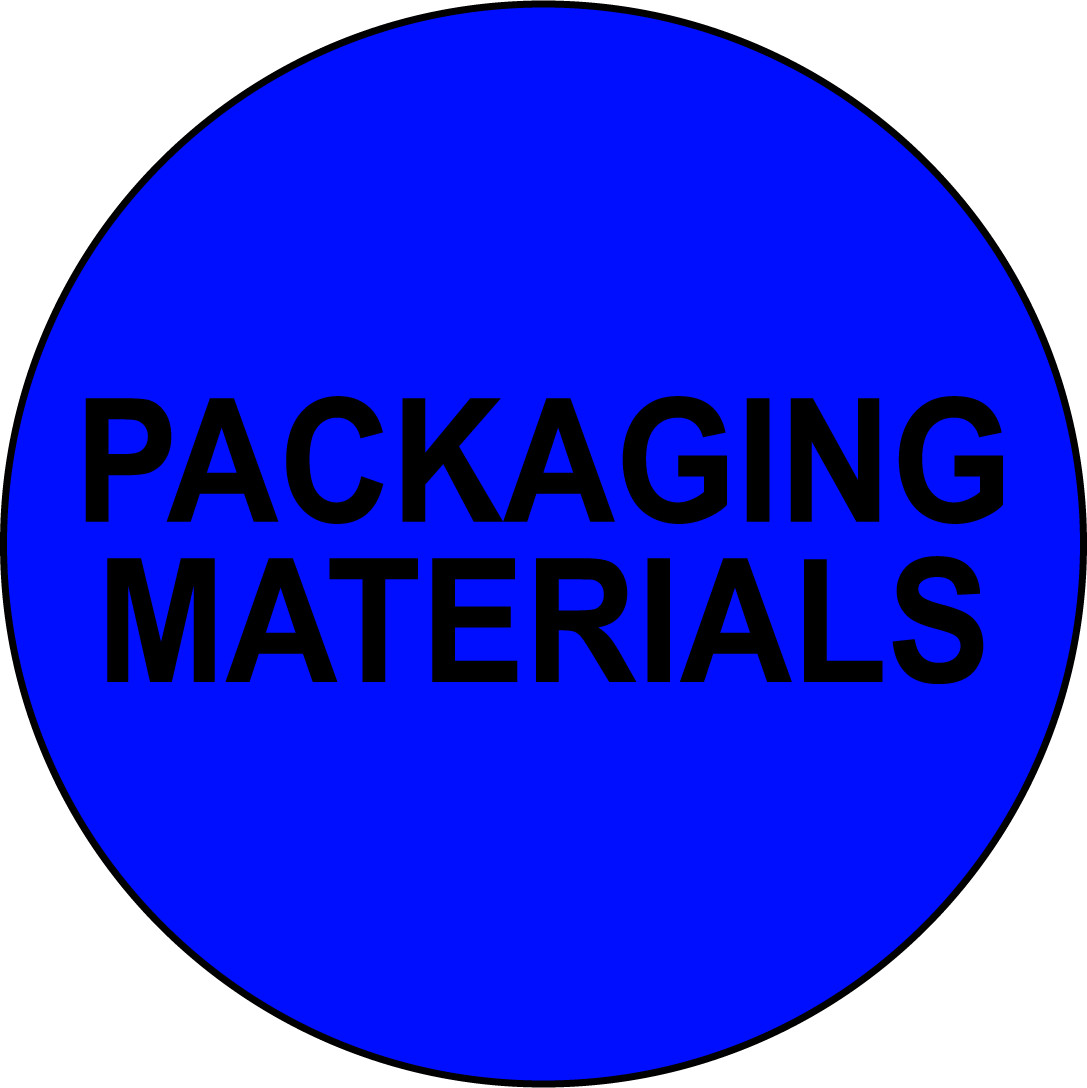 PACKAGING MATERIALS | Adhesive Vinyl Sign Decal