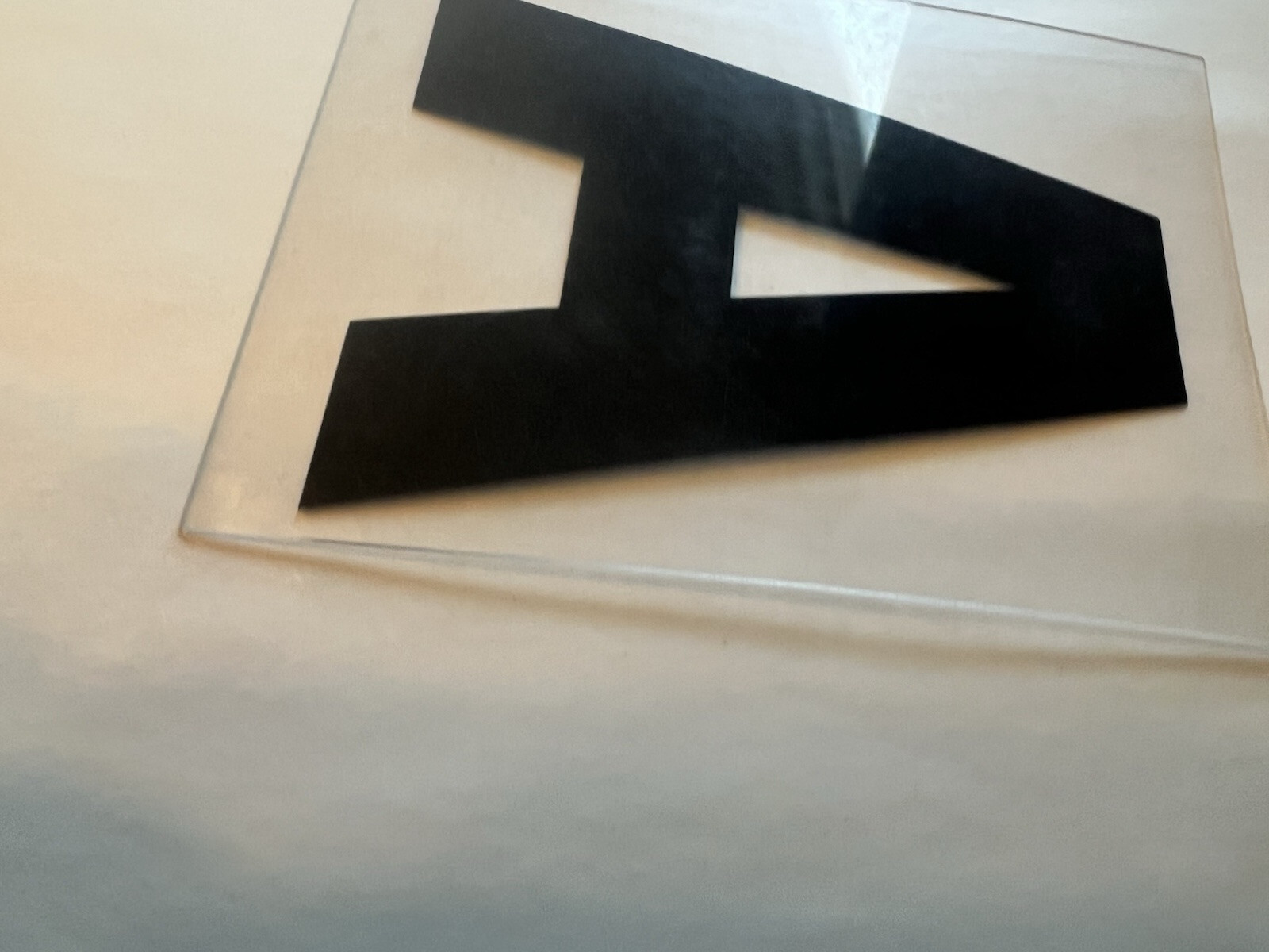 Vintage Marquee Sign Plastic 5.75&Prime; Letters Symbols Numbers 7&Prime; Overall Black Red