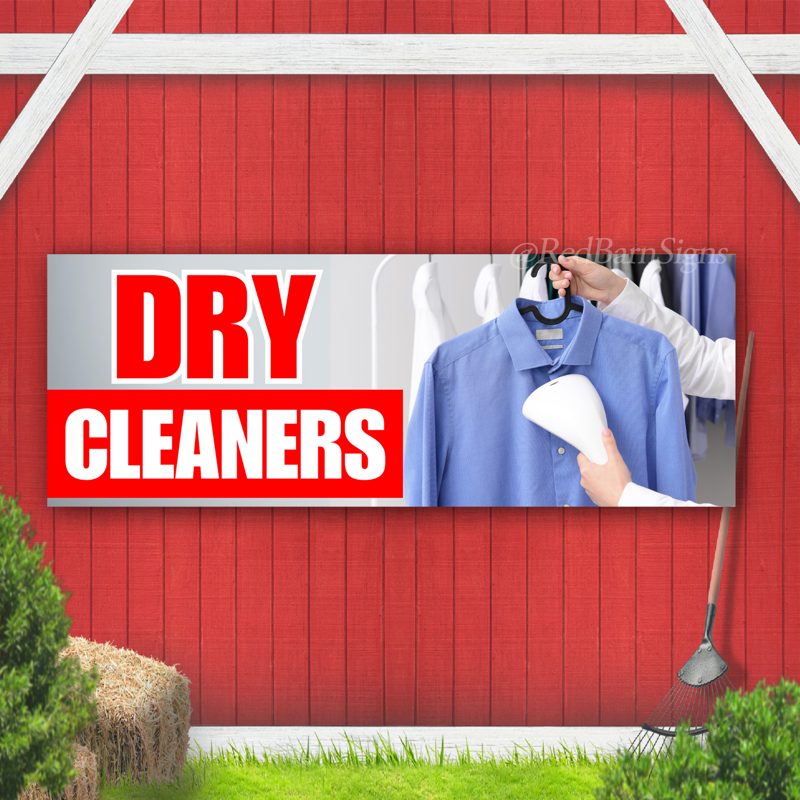 Dry Cleaners Indoor Outdoor Vinyl Banner Design