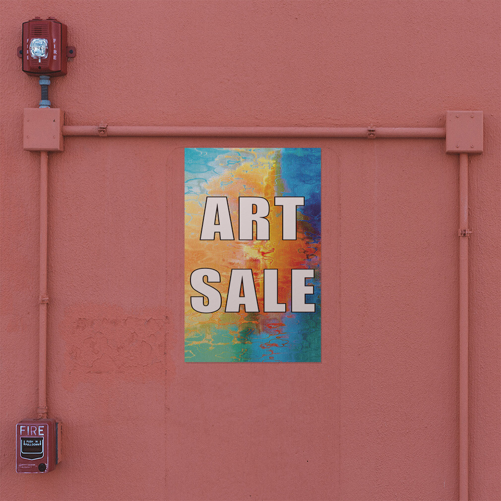 Door Decals Vertical Vinyl Stickers Multiple Sizes Art Deal G Industrial Vinyl