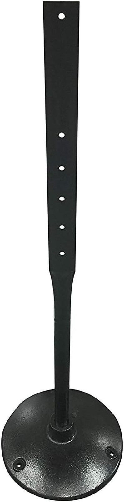 Heavy Duty Cast Iron Sign Post Kit with Base – 4&prime; Portable Sign Holder