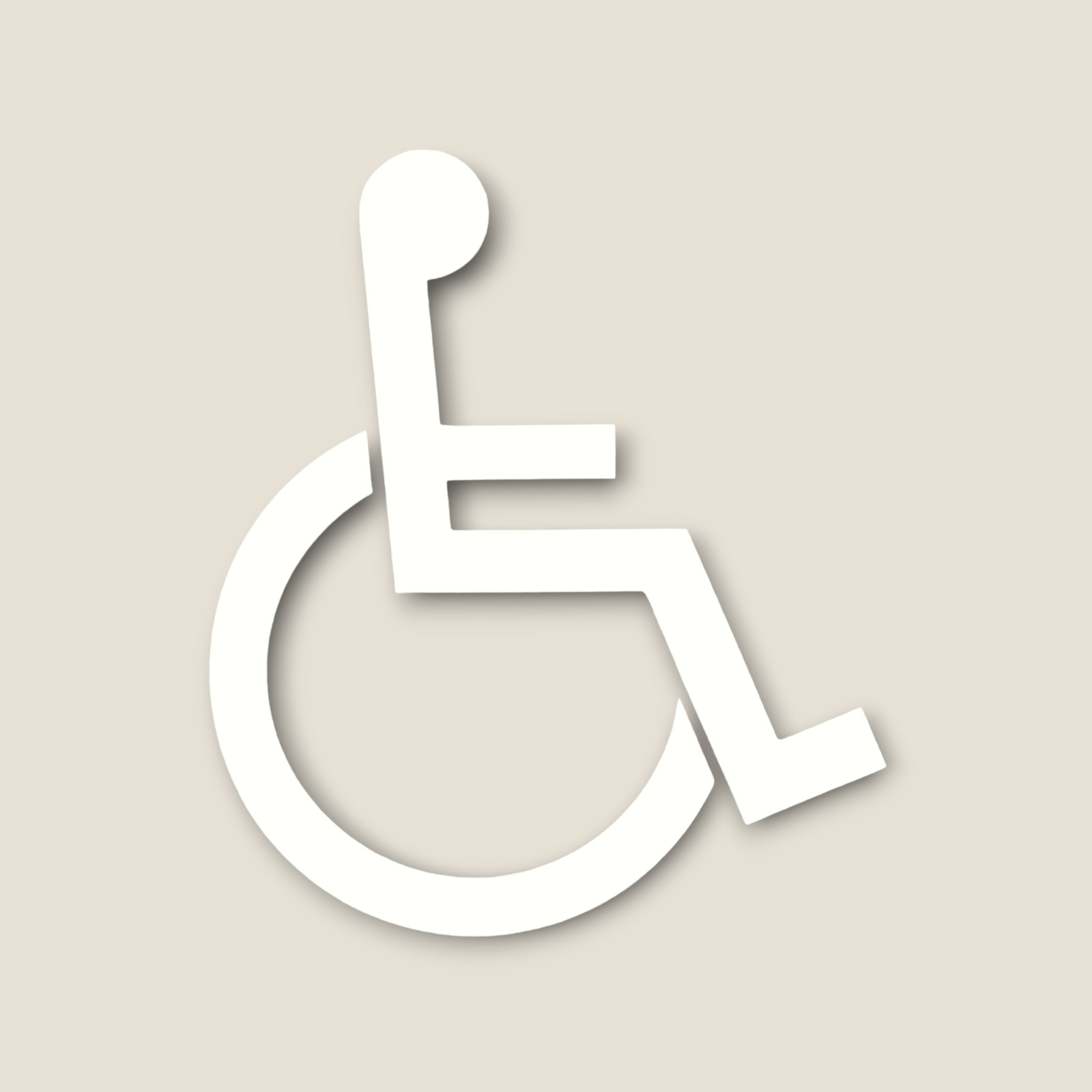 4-Pack Handicap Disability Decal Stickers – Enhance Road Safety/Parking