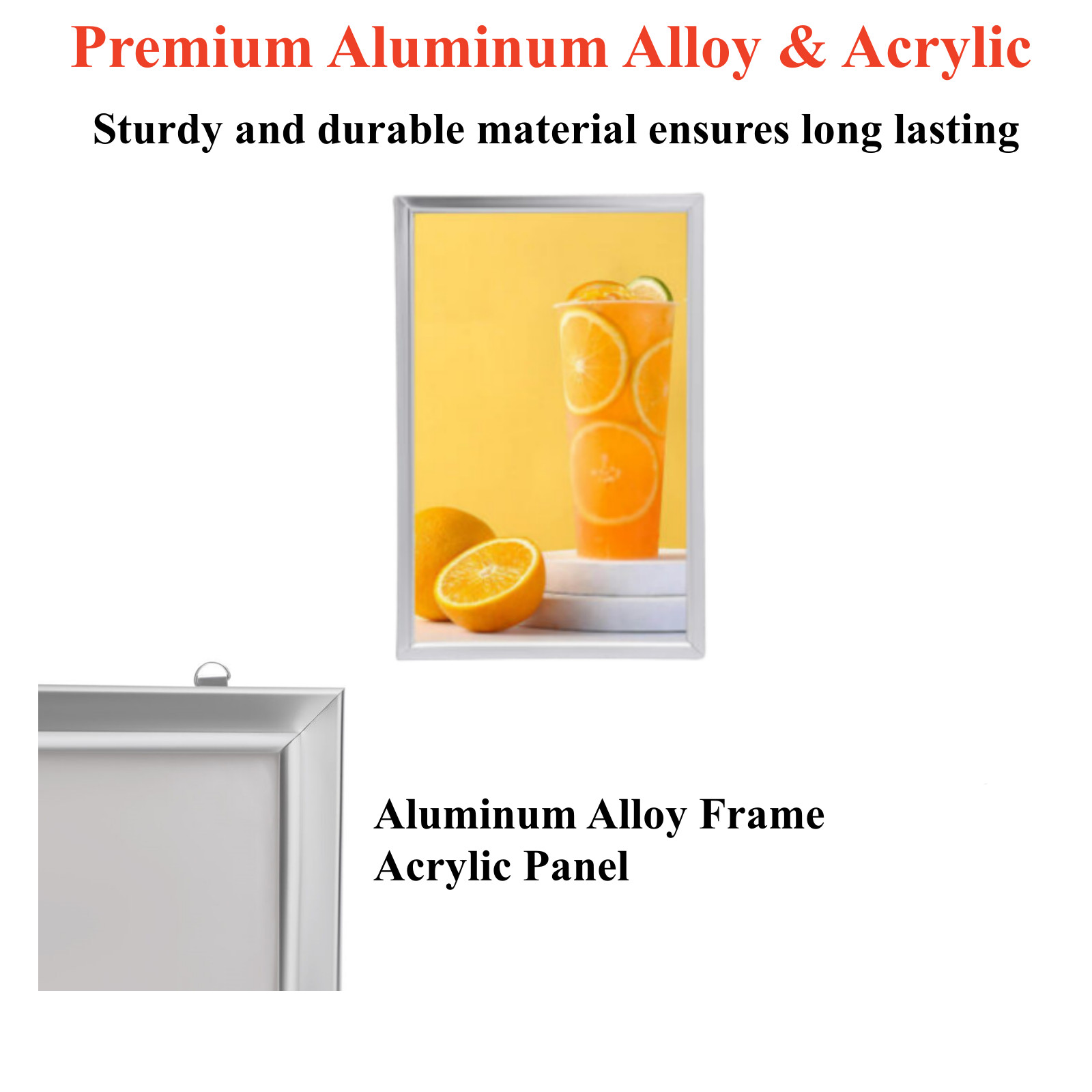 18&Prime;x24&Prime; LED Backlit Movie Poster Art Picture Frame Light Box Advertising Display