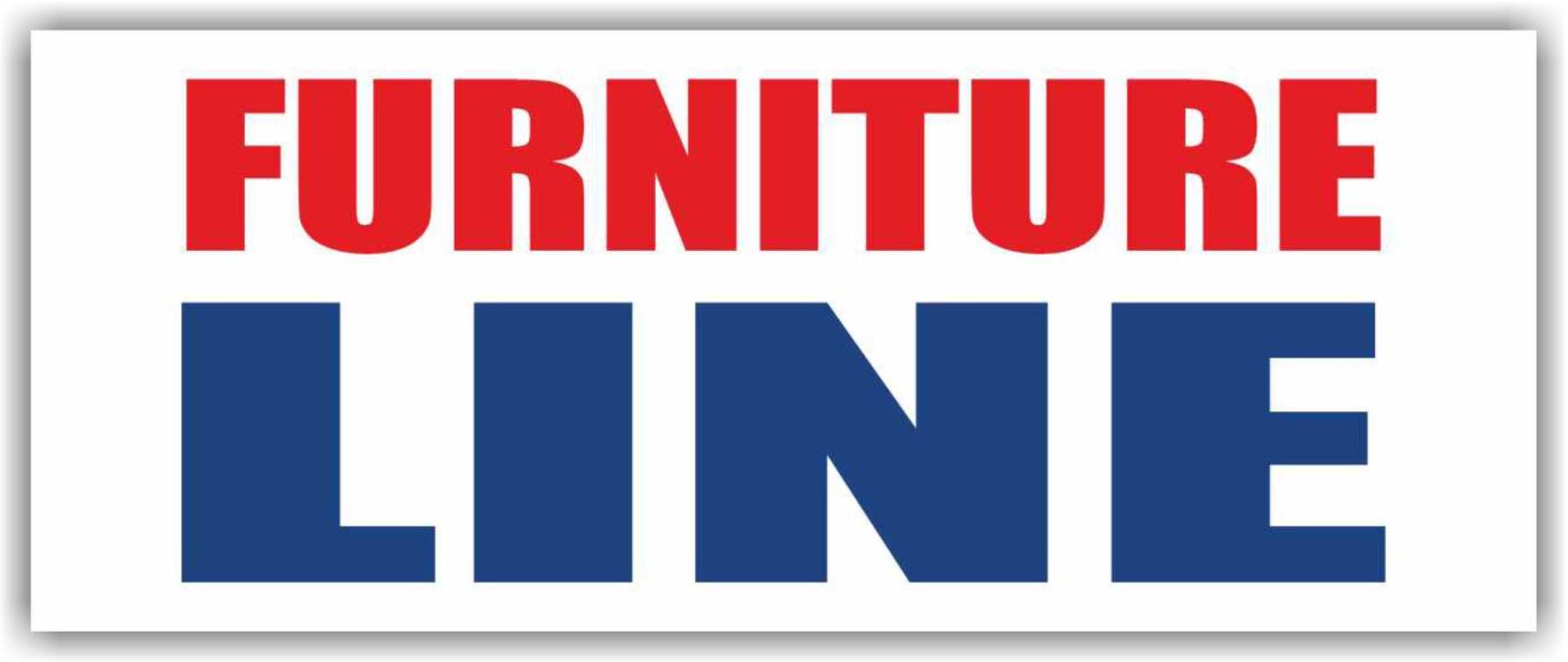 FURNITURE LINE Advertising Banner Vinyl Mesh Sign Sofa Bed Mattress Shop Sell