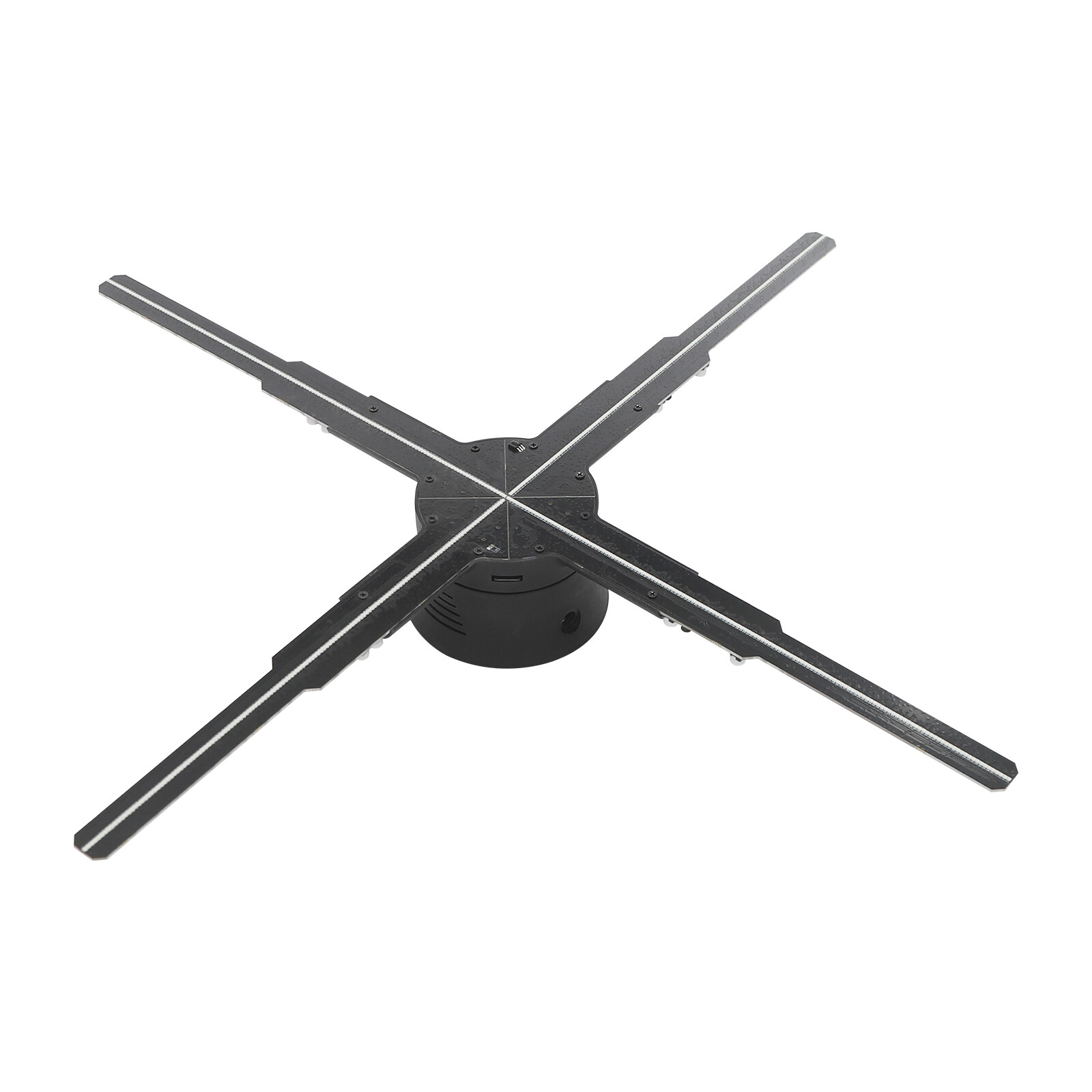 LED Hologram Fan Hologram Fan Projector with Remote 3D Hologram Display Fan NEW