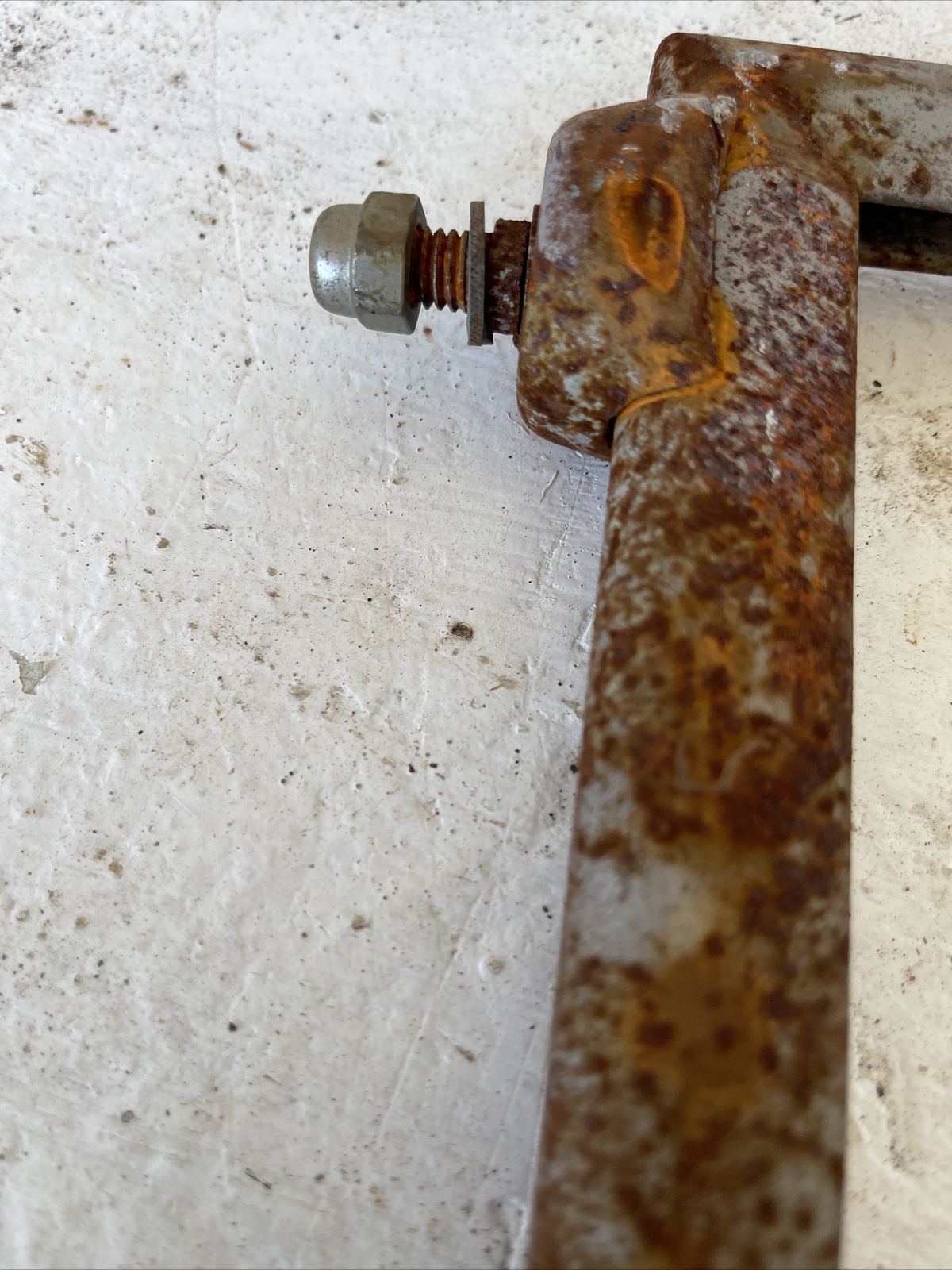Vintage Windshield Frame 38.75&Prime;/38.5&Prime; x 9.25&Prime;. #14