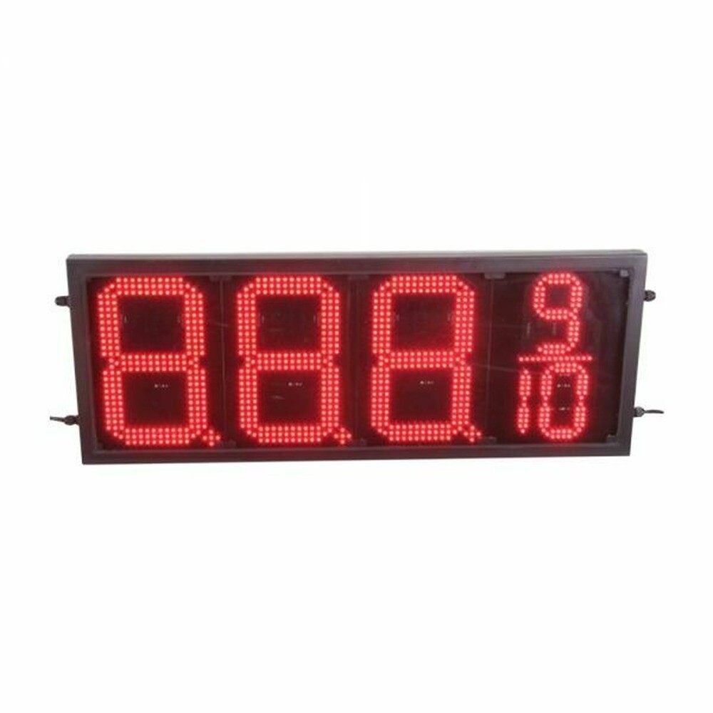 12V 32W Waterproof 8&Prime; LED GAS STATION RC Electronic Fuel PRICE SIGN 8888/9