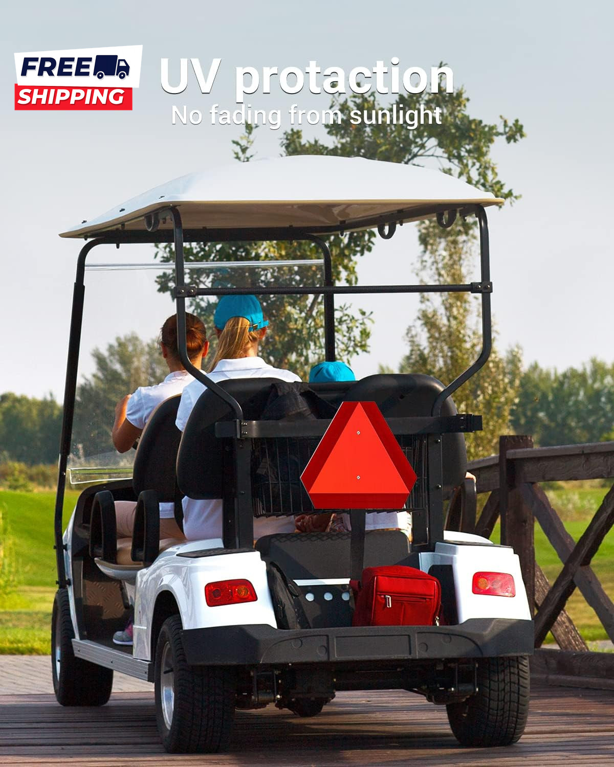 Slow Moving Vehicle Sign, Rust Free Aluminum Slow Moving Vehicle Triangle Signs,