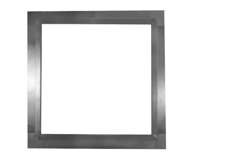 Box Is 21 In. Wide X 21 In. Long X 6 In. High Aluminum Roof Curb