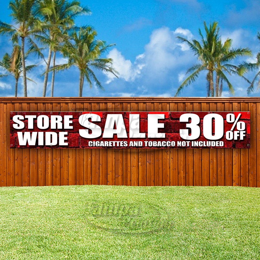 STORE WIDE SALE 30% OFF Advertising Business Vinyl Banner Flag Sign USA XL01678