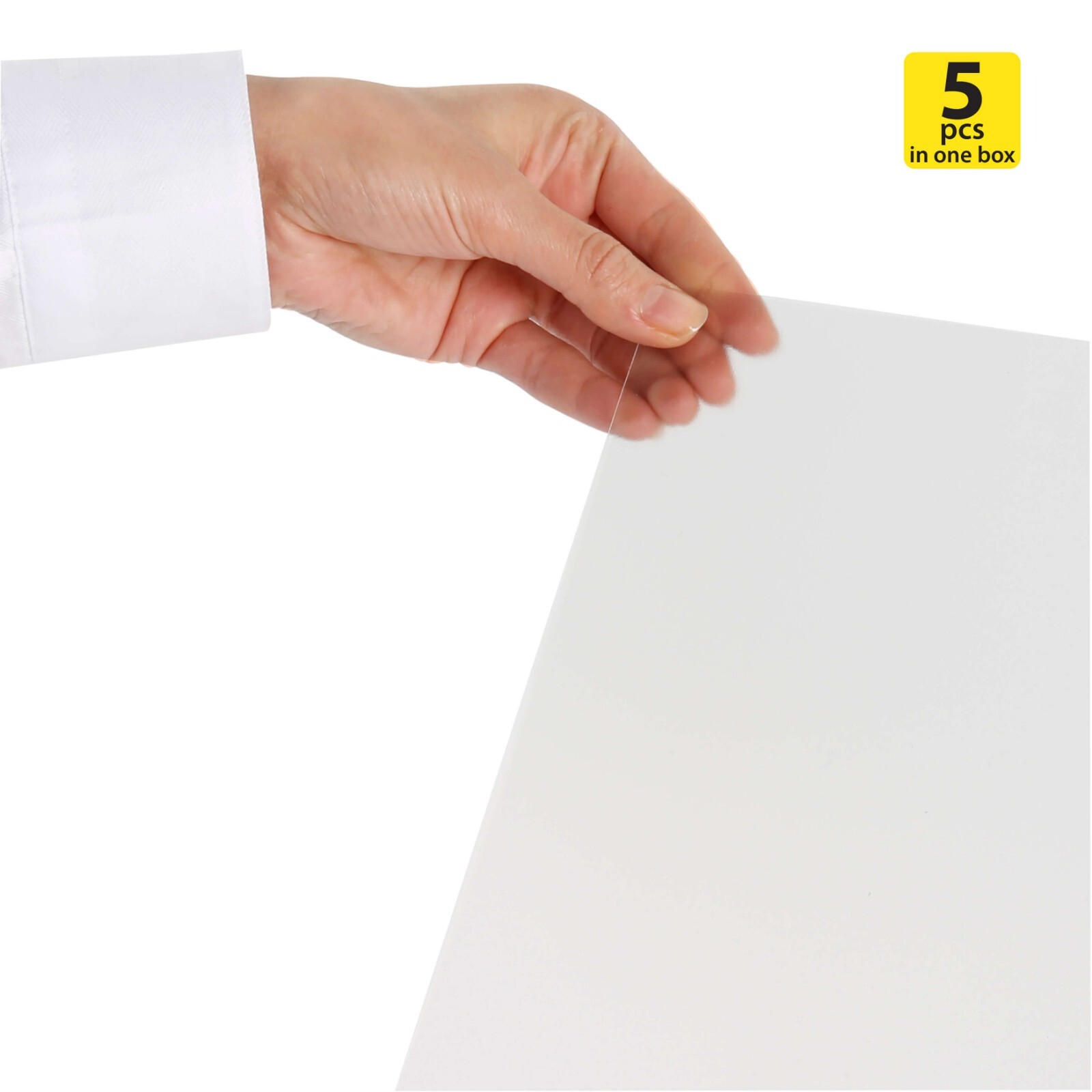 Anti-Reflex PET Cover 20×30&Prime; Clear Lens for Business Slide-In Snap Poster Frames