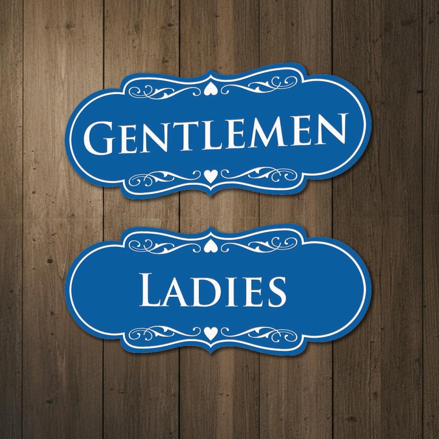 Designer LADIES GENTLEMEN (2-Pack) – Black/Gold Large 1 Pack Black / Gold