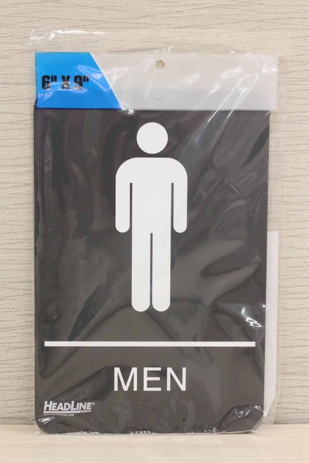 Headline Sign 9002 Mens Restroom Ada Sign Grade 2 Braille And Tactile Graphics
