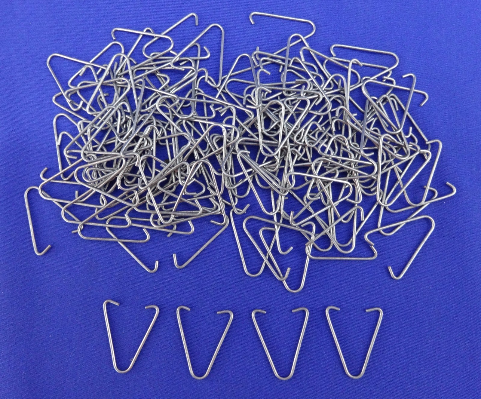 100 Qty Drop Grid Ceiling Wire V Clips Hanger Suspended Tile Grid Track Hooks