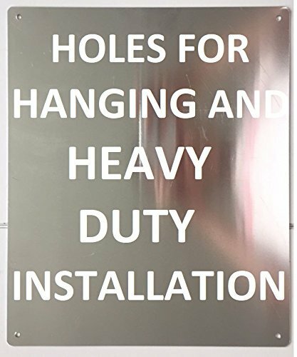No Roof Access, Authorized Personnel Only Sign (White,10×12 INCH)-ref0420