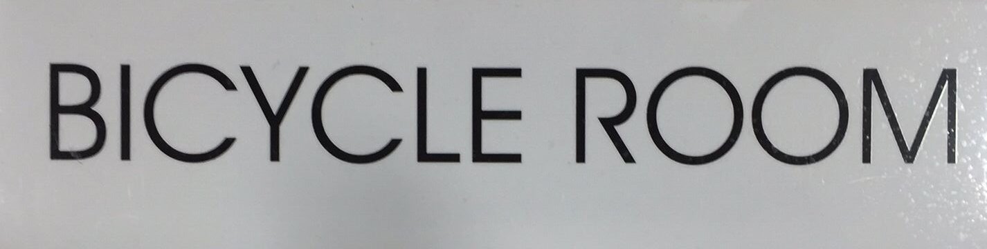 BICYCLE ROOM (BRUSHED ALUMINUM)-REF24-1027