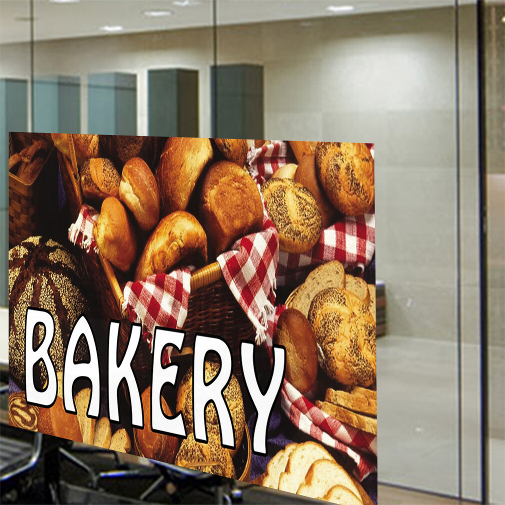 Decal Stickers Bakery Outdoor Advertising Printing E Vinyl Store Sign Label